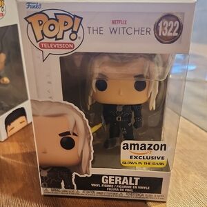 Funko Pop! The Witcher Geralt Black and White Figure
